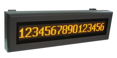led display textual tdu 99 16 128 800x400