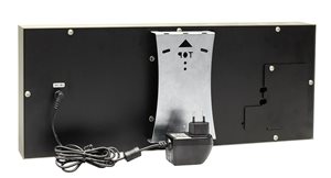 digital led wall clock ndc 100 4 lan back