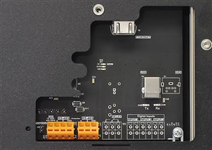 digital led wall clock ndc 100 4 lan connectors