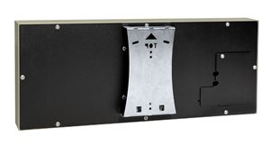 digital led wall clock ndc 100 4 poe lan back