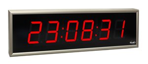 digital led wall clock ndc 100 6 lan