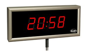 digital led wall clock ndc 57 4 ths poe lan