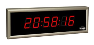 digital led wall clock ndc 57 6 poe lan