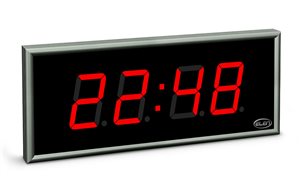 large size digital clock led ndc 100 4 r l20