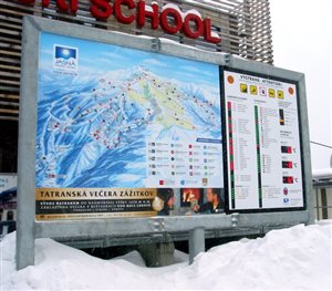 led display ski trails legend2