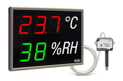 led display temperature humidity monitors sensors nda ths