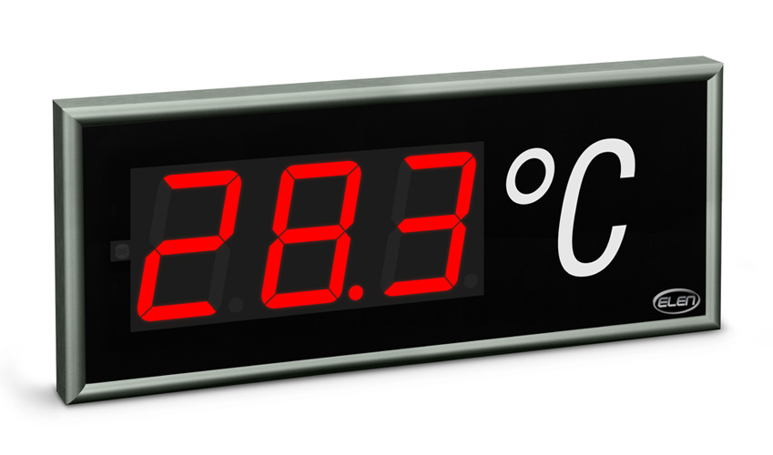 Universal numeric LED display NDE 100/3 R